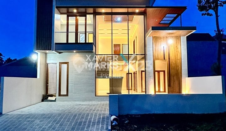 Rumah Baru Minimalis Modern di Araya Golf Malang