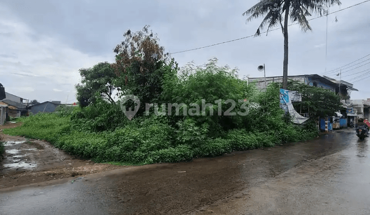 Tanah Pinggir Jalan Raya Tarumajaya Kabupaten Bekasi