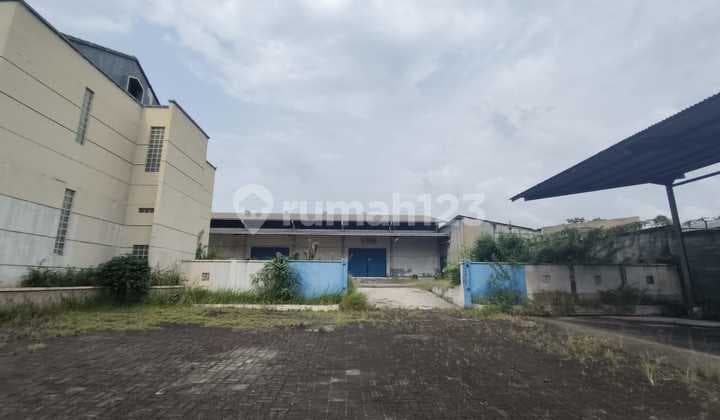 Warehouse Building Office Land Spacious Cheap Strategic Bekasi City