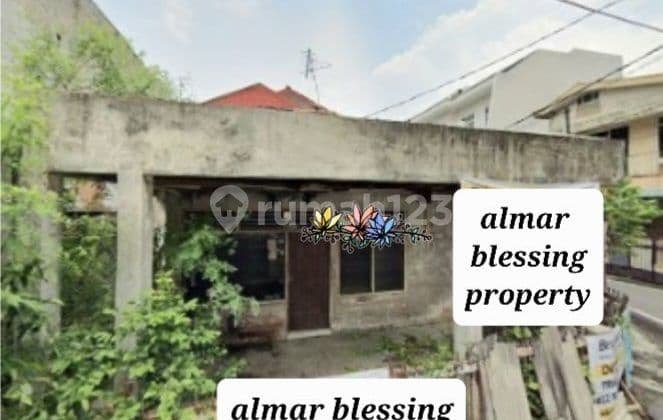 Rumah Tua Cideng 144 M2 Jalan 2 Mobil