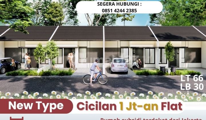 Perumahan Murah Exclusive Daru Village Hanya 1 menit ke Stasiun Daru cicilan Hanya 1 JTan flatt sampe lunas Dan Dekat tol legok