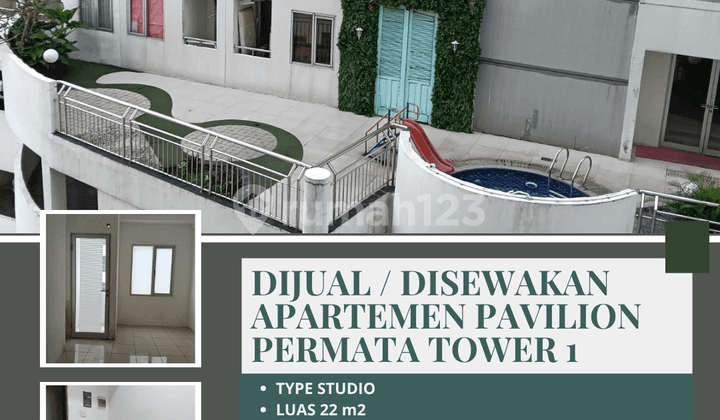 DIJUAL / DISEWAKAN APARTEMEN PAVILION PERMATA TOWER 1