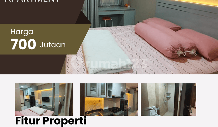 Selling Transpark Cibubur Apartment Fully Furnished, View Pool, Strategic Location, Connecting Mall