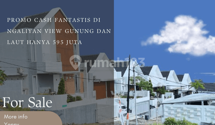 Promo Cash Fantastis Di Ngaliyan View Gunung dan Laut Hanya 595 juta