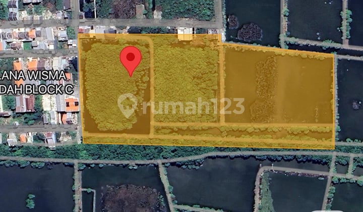 Residential Land in Gunung Anyar Tambak