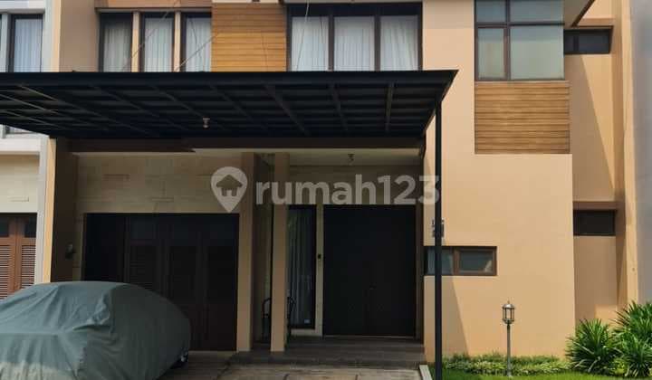Rumah 2 Lantai Furnished di Cluster Ritzone, The Icon Bsd