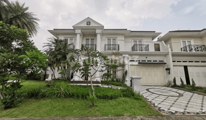 Rumah Mewah Hoek Fontainebleau Golf BSD 544m 5+2KT Ada Kolam Renang