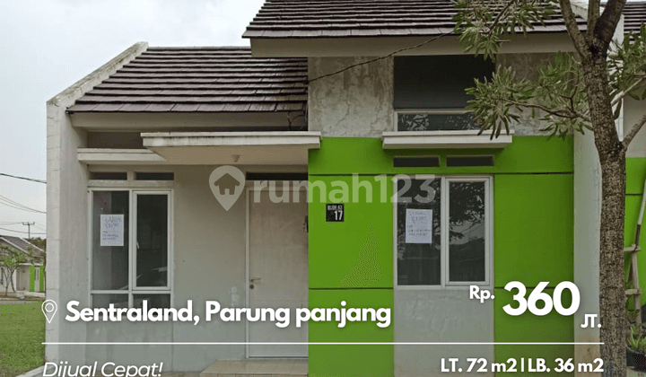 Sentraland House Parung Panjang, A Step Away to the Train Station.