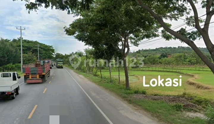 Dijual Tanah Industri Tepi Jalan Raya Rembang