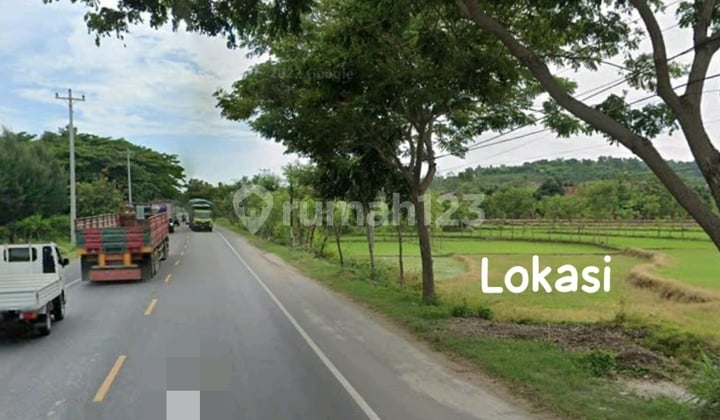 Dijual Tanah Industri Tepi Jalan Raya Rembang