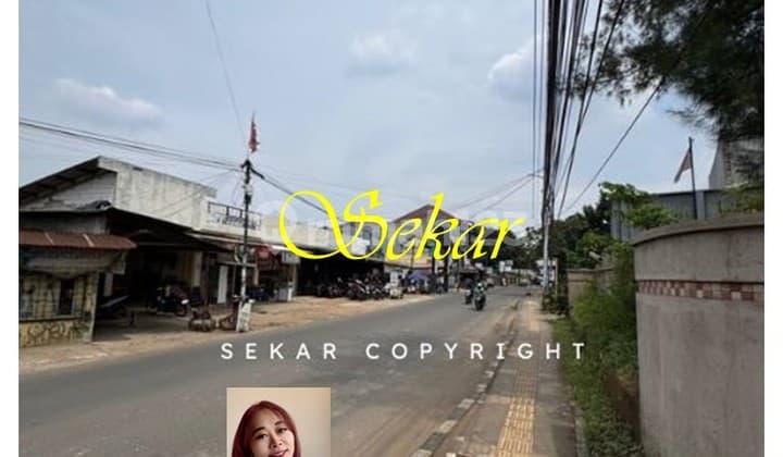 Tanah Komersial Ciputat Pinggir Jalan Cocok Bangun Perumahan