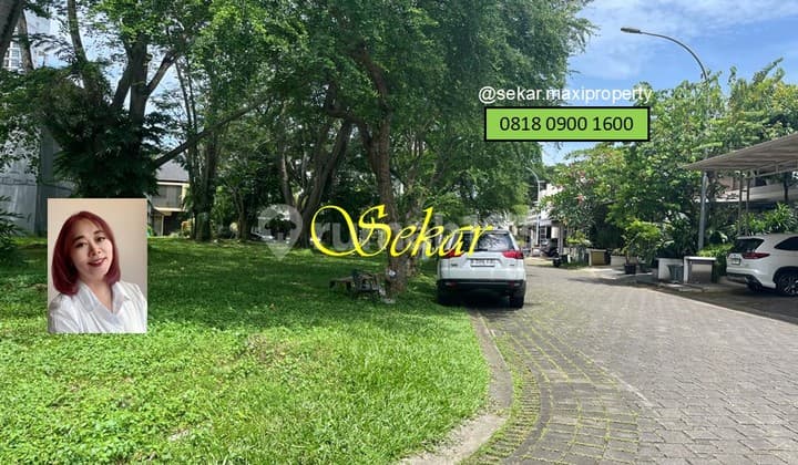 For Sale Virginia Lagoon Plot BSD Pocket Shape Lucky.