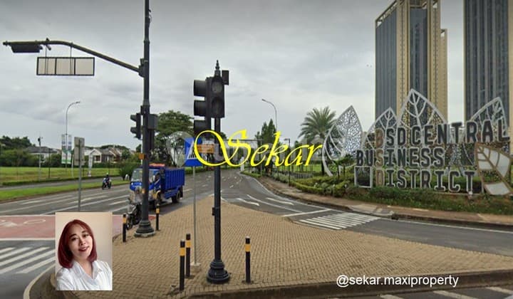 Kavling Komersial Bsd Dekat Pintu Tol Depan Branz Apartement