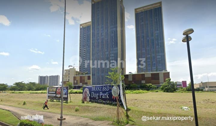 Kavling Komersial Bsd Depan Apartemen Branz Super Strategis