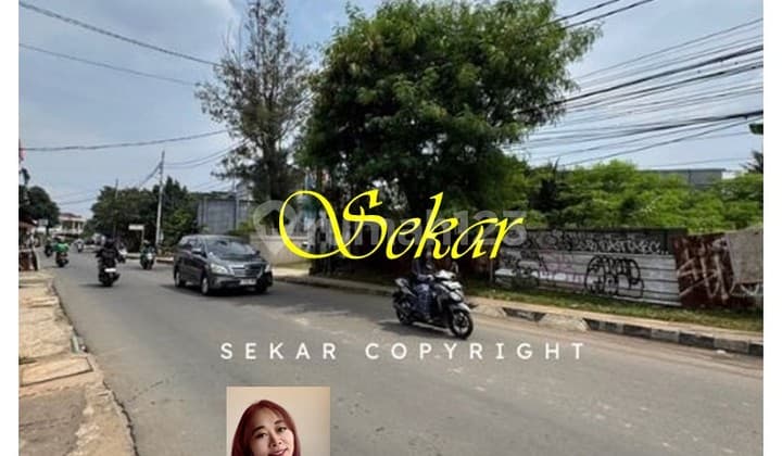 For Sale Tanah Komersial Ciputat Sebelah Villa Cendana