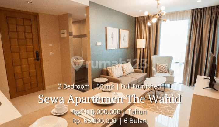 Disewa Apartemen The Wahid Jalan Wahid Hasyim 2 BR Full Furnish