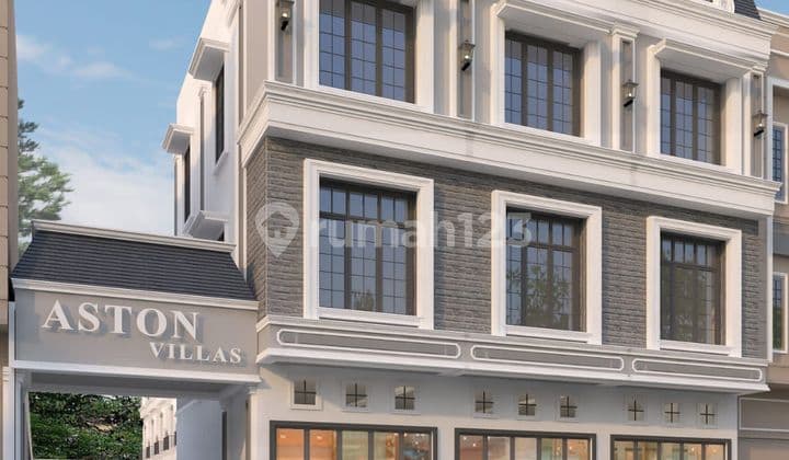 Dijual Ruko Baru Komplek Aston Villas Jalan Pasar 3 Krakatau