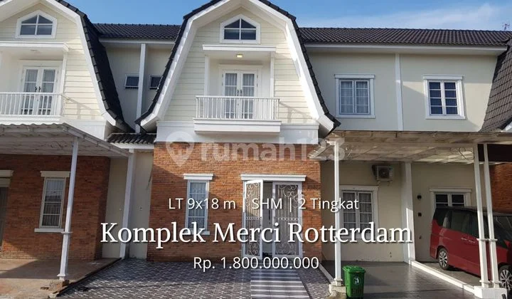Dijual Cepat Rumah Komplek Medan Resort City Merci Rotterdam