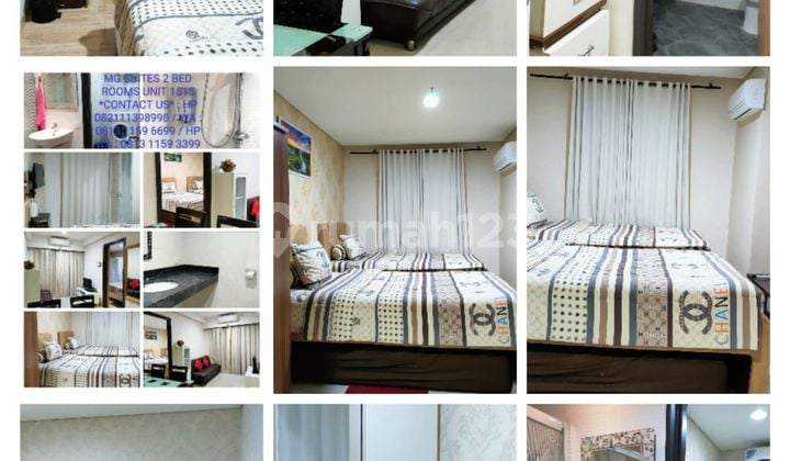 Disewakan Apartemen 2 BR MG Suite Gajah Mada Smg