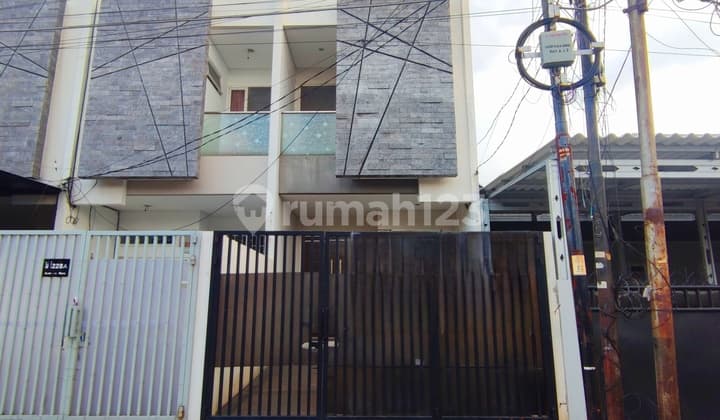 Modern Design 3-Story House in Duri Kepa, West Jakarta