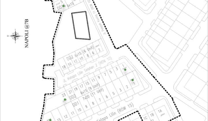 For Sale Corner Plot in Sector 7B Gading Serpong