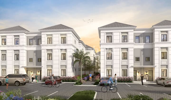 Dijual Rumah New Alesha Vanya Park BSD City 3 Lantai
