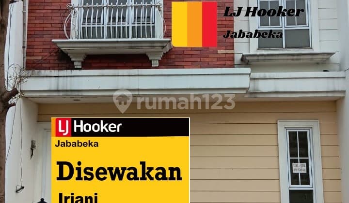 Disewakan Rumah 2 Lantai Cluster Dcataluna Jababeka