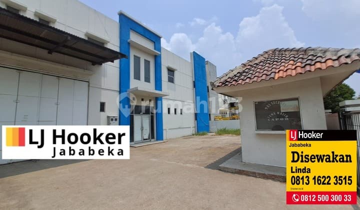 Disewakan Gudang Bagus Siap Pakai Kawasan Industri Jababeka 1