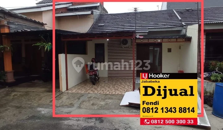 Dijual Atau Disewakan Rumah Cluster Kemanggisan Metland Cibitung