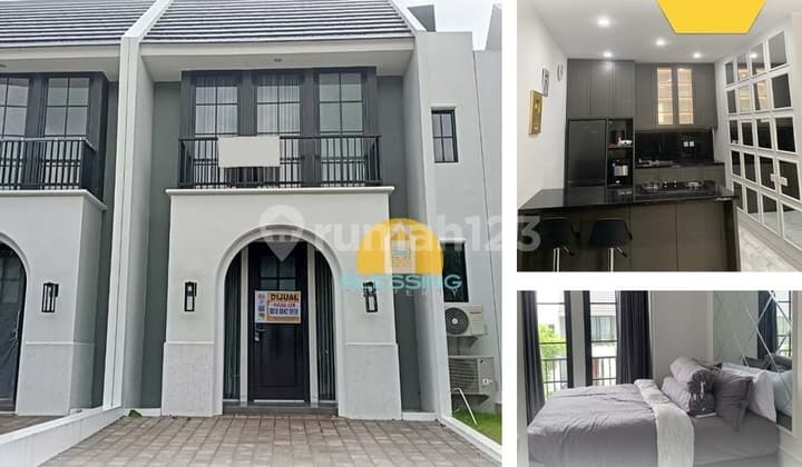 Dijual Rumah Baru Modern Full Furnished 2 Lantai di Citragrand
