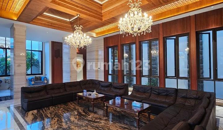 Rumah Pantai Mutiara Luas 609m2 Jakarta Utara, Mewah Full Furnish