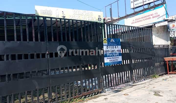 Gudang Lokasi Strategis di Jalan Soleh Iskandar, Bogor