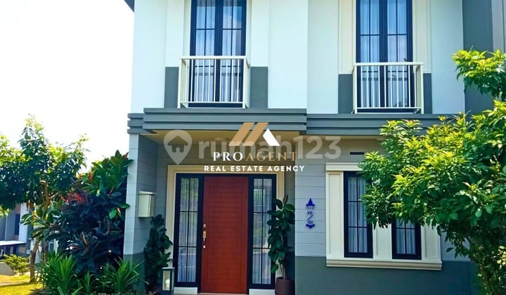Rumah Cantik American Style Corner Fully Furnished