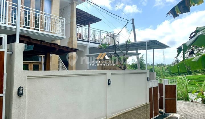 Villa 2 Lantai dengan View Persawahan dan Strategis ke Pantai Canggu