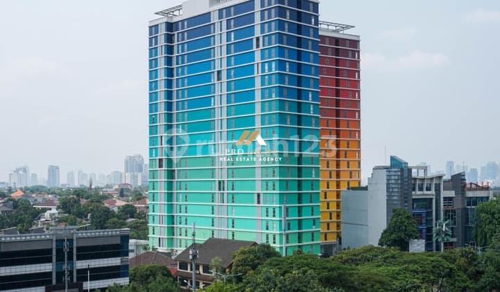 Apartemen 2 Kamar Tidur Siap Huni - Akses Strategis ke Mrt/Krl