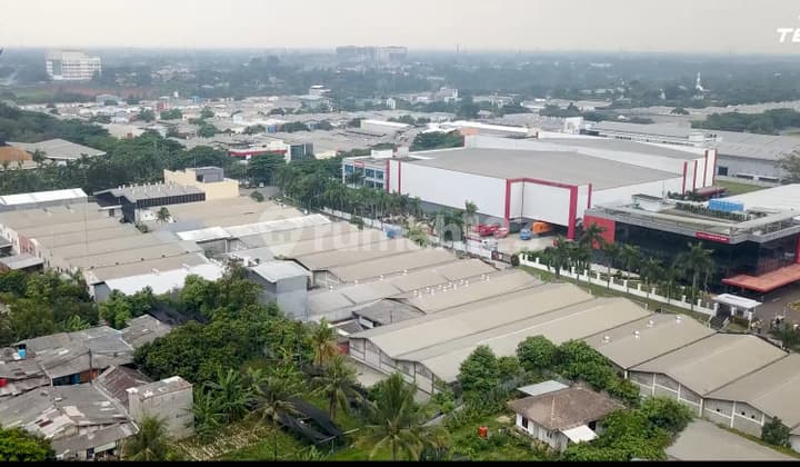 Dijual Gudang paling strategis Taman TEKNO 180m2