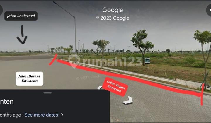 Disewakan Tanah Langka di Boulevard Dan Siap Pakai Pik 2