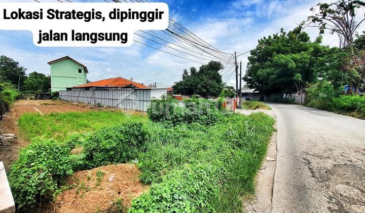 Kavling di jalan raya pasar Babelan Bekasi Pinggir jalan raya