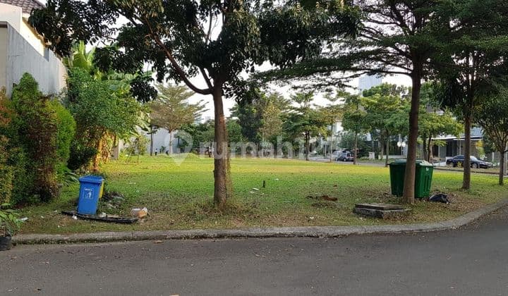 Kavling Hoek di Jalan Utama Renata Alba Alam Sutera