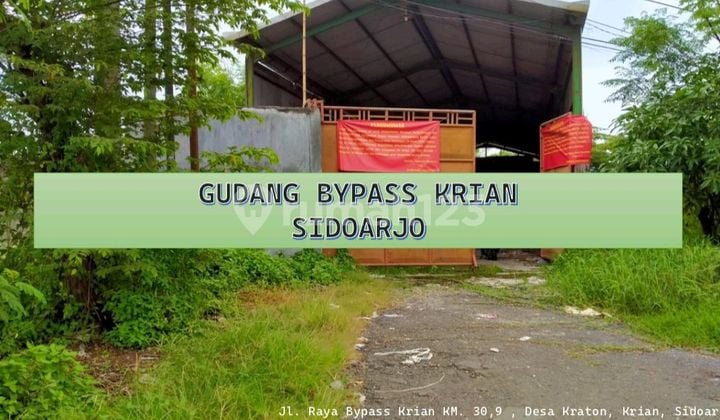 For Sale Cheap Bypass Krian Warehouse Quick Loss BU Sidoarjo