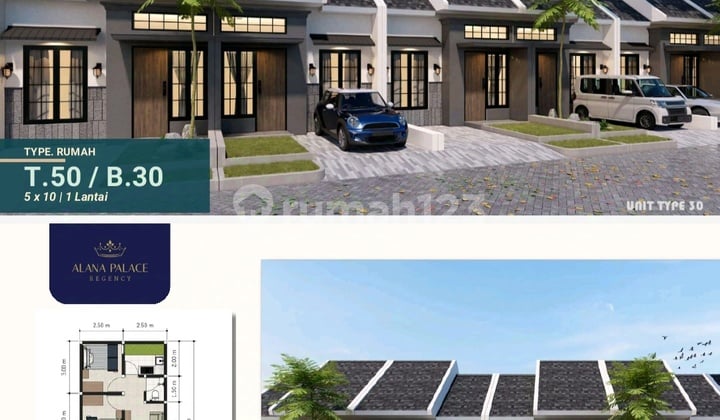 Rumah Alana Palace Regency Baru Gress Merr Oerr Pakuwon City