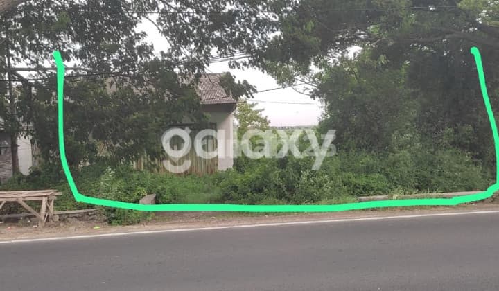 Land on Raya Banjarsari Street, Cerme, Gresik.