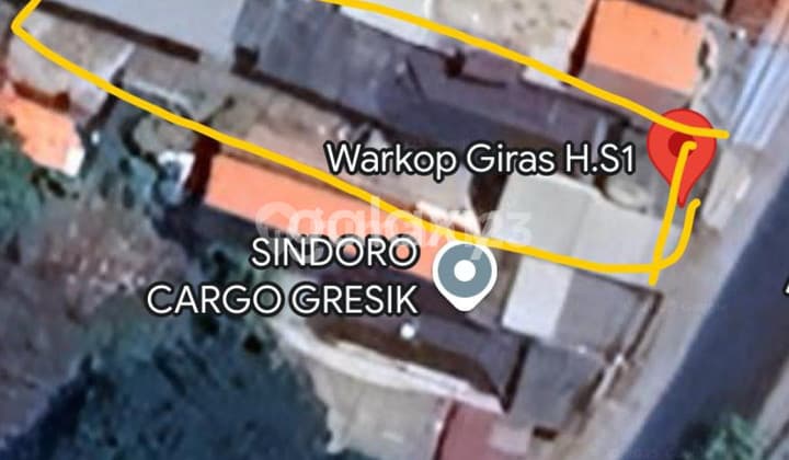 Land Calculation House 0 Raya Banjarsari Cerme Gresik