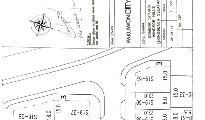 Jual Tanah Pakuwon City Cluster Windsor Hills Long Beach Cepat