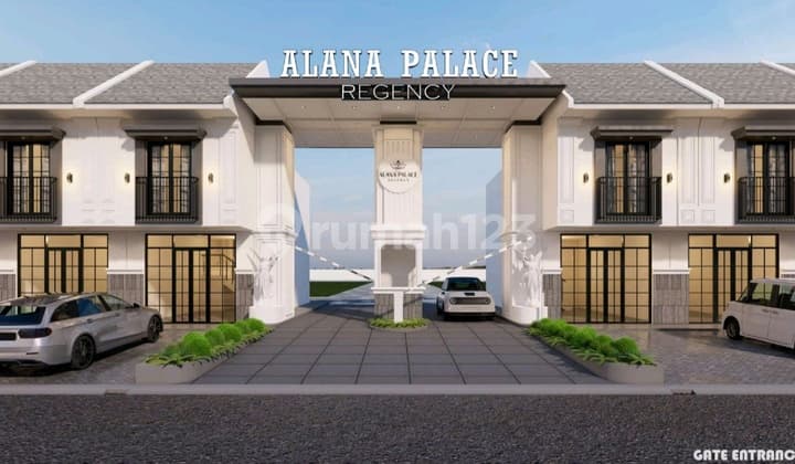 Rumah Baru Gress Alana Palace Regency Dekat Merr Oerr Pakuwon