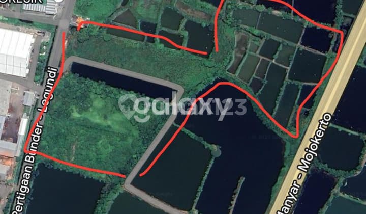 Uruk 0 Land, Manyar Mojokerto Toll Road, Cheap and Strategic