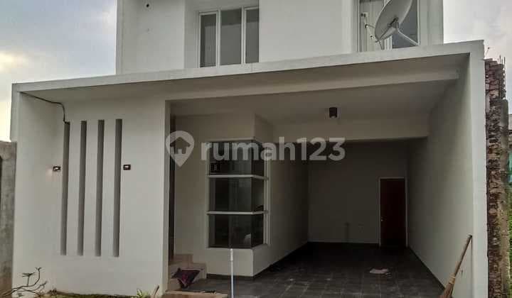 Two-Story House in Rempoa Cluster, South Tangerang, Flood-Free