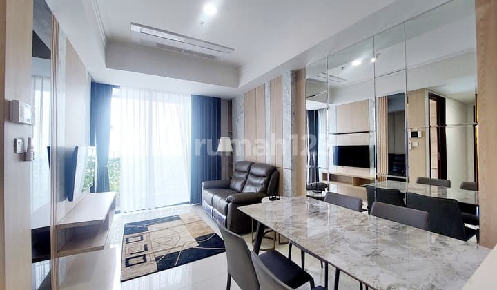 Apartemen Casa Grande, 2 Kamar Tidur, Fully Furnished, Siap Huni