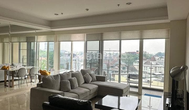 Pondok Indah Residence Apartment, 2 Bedrooms, Corner Unit, Furnished