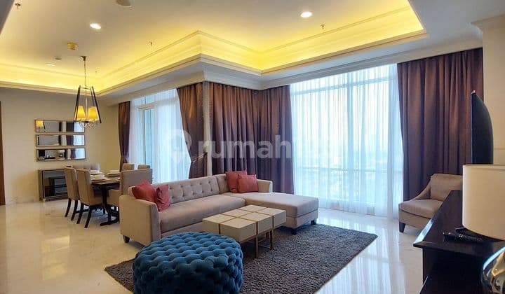 Apartemen Botanica 2 Kamar Tidur Lengkap Berperabotan